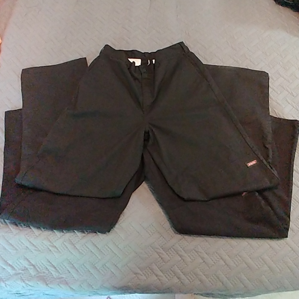 Dickies- 2 PAIR of 32X32 black work pants.